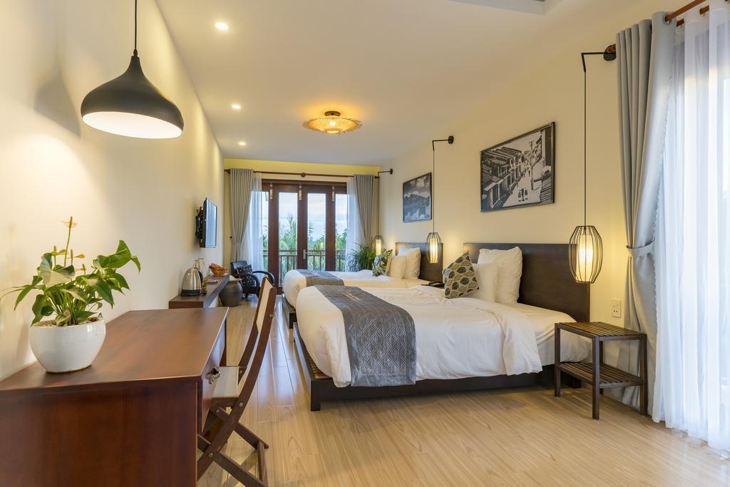 Riverside Hamlet Homestay & Villa Хойан Экстерьер фото