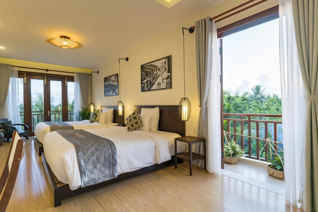 Riverside Hamlet Homestay & Villa Хойан Экстерьер фото