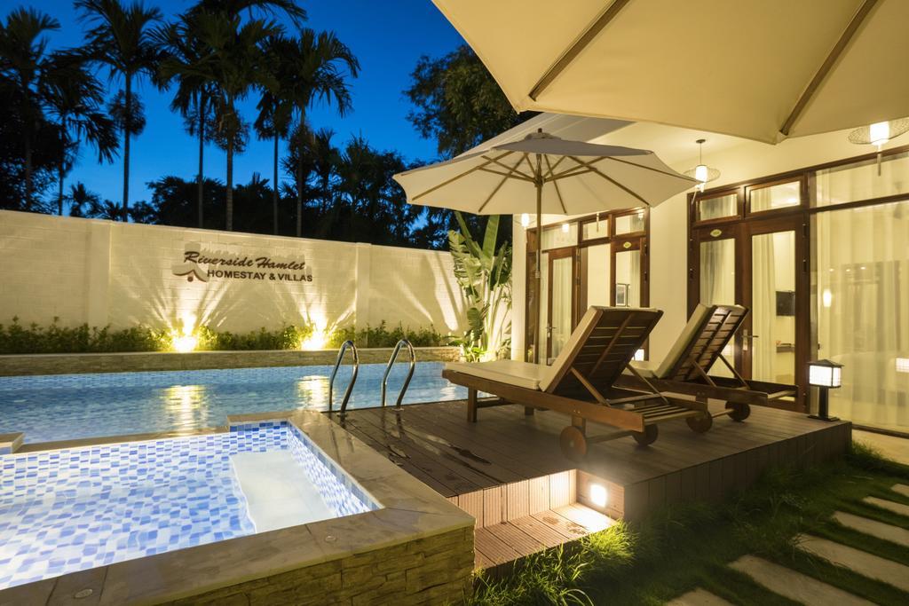 Riverside Hamlet Homestay & Villa Хойан Экстерьер фото