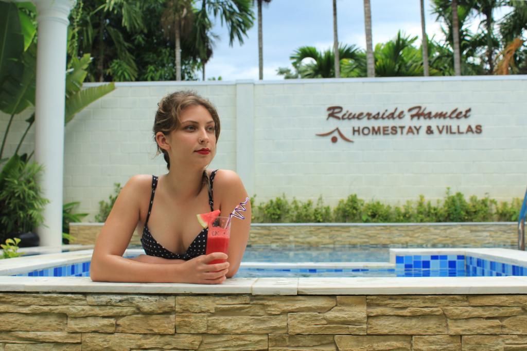Riverside Hamlet Homestay & Villa Хойан Экстерьер фото